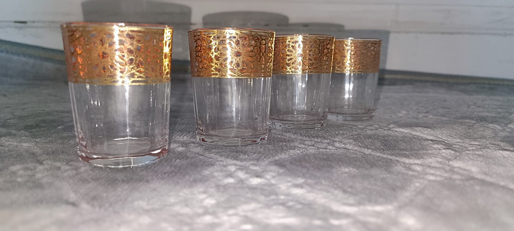 4 verre design maroc ( 4pcs )