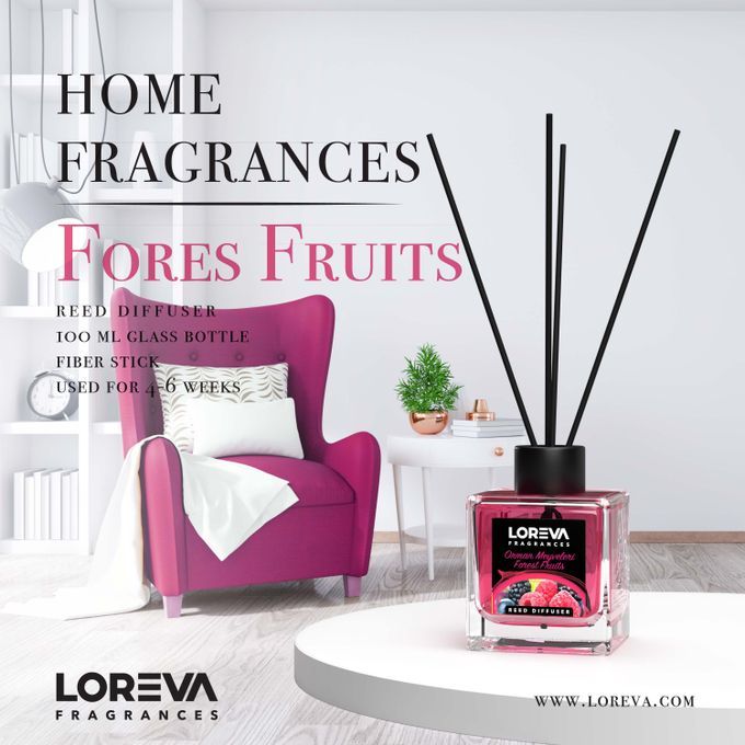 Diffuseur d'Ambiance FRUİTS De La FORET 100 ml Luxe pour votre Maison ou Bureau
