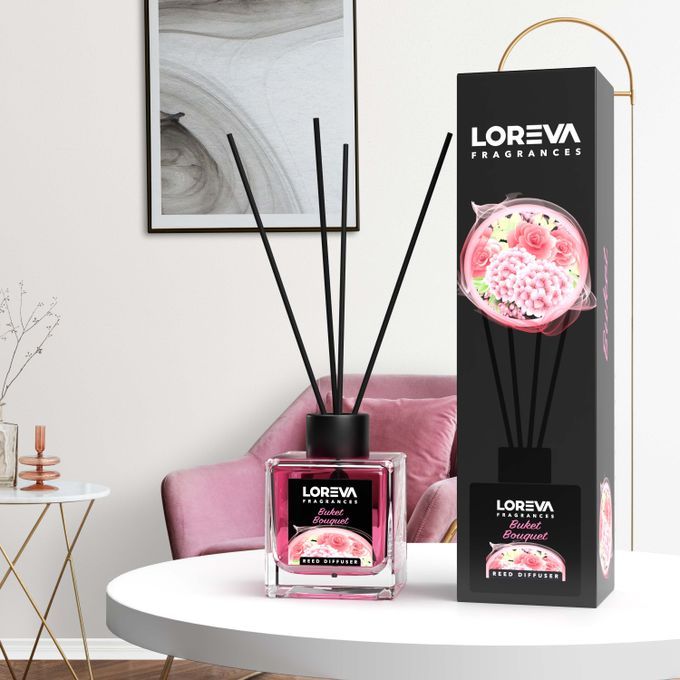 Diffuseurs de Ambiance BOUQUET 100 ml Maison ou Bureau,tout intérieur