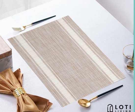 Lot de 6 Sets de Table – Design Élégant & Résistant