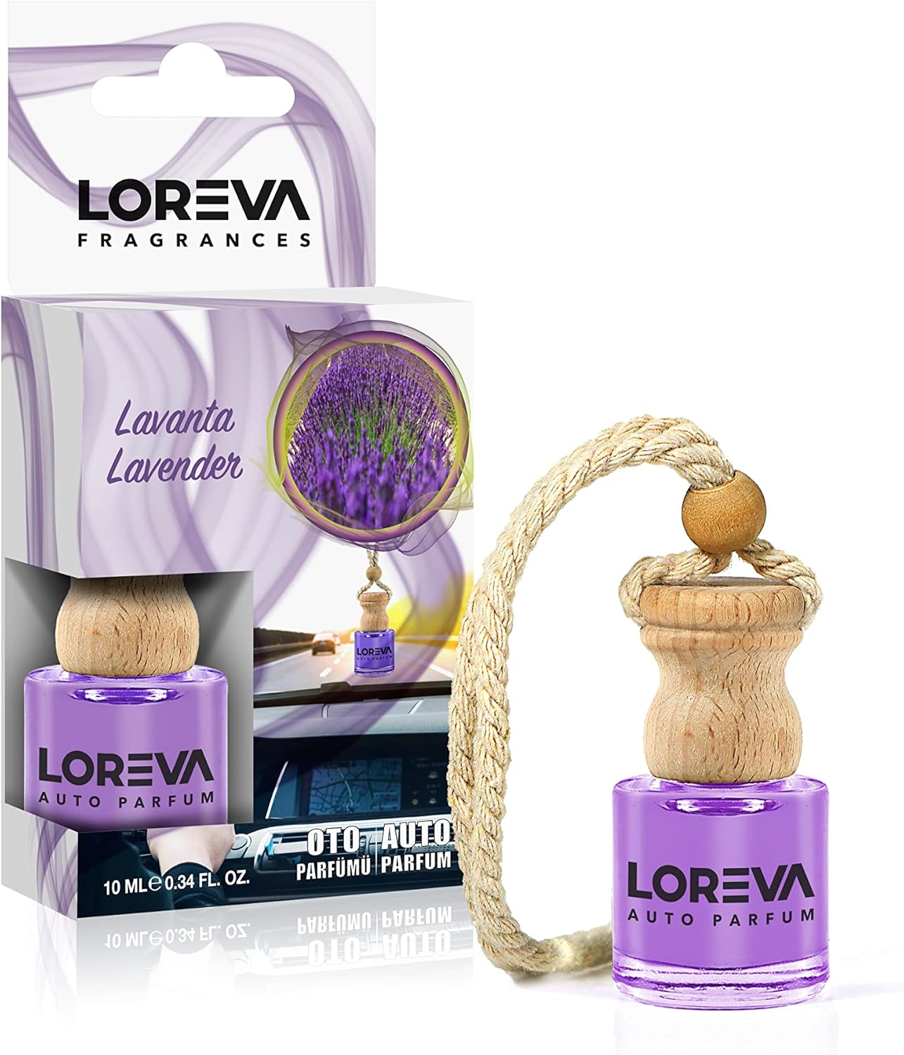 Désodorisant voiture 10 ml