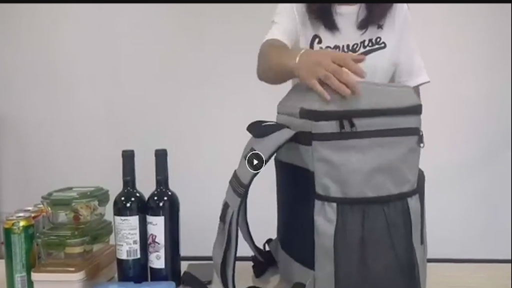 Sac à Dos Isotherme 35 L - Garde 54 canettes au Frais jusqu'à 24 Heures - Imperméable et léger - Parfait pour Pique-Nique, randonnée et Plage